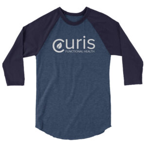 34 Sleeve Raglan Shirt Heather DenimNavy