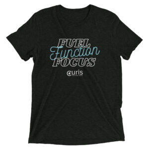 Fuel Function Focus Short Sleeve T shirt Charcoal Black Triblend